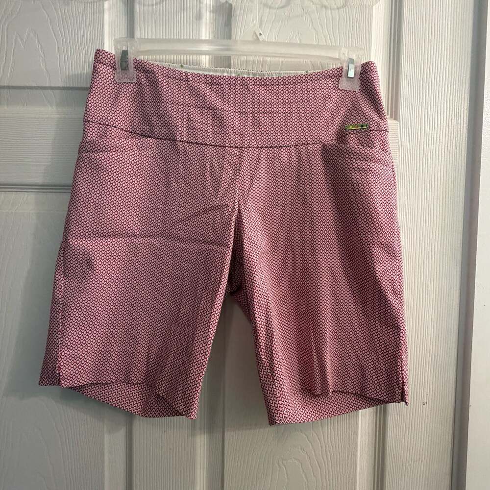Swing Control Women's Size 10 Geometric Print Golf Shorts